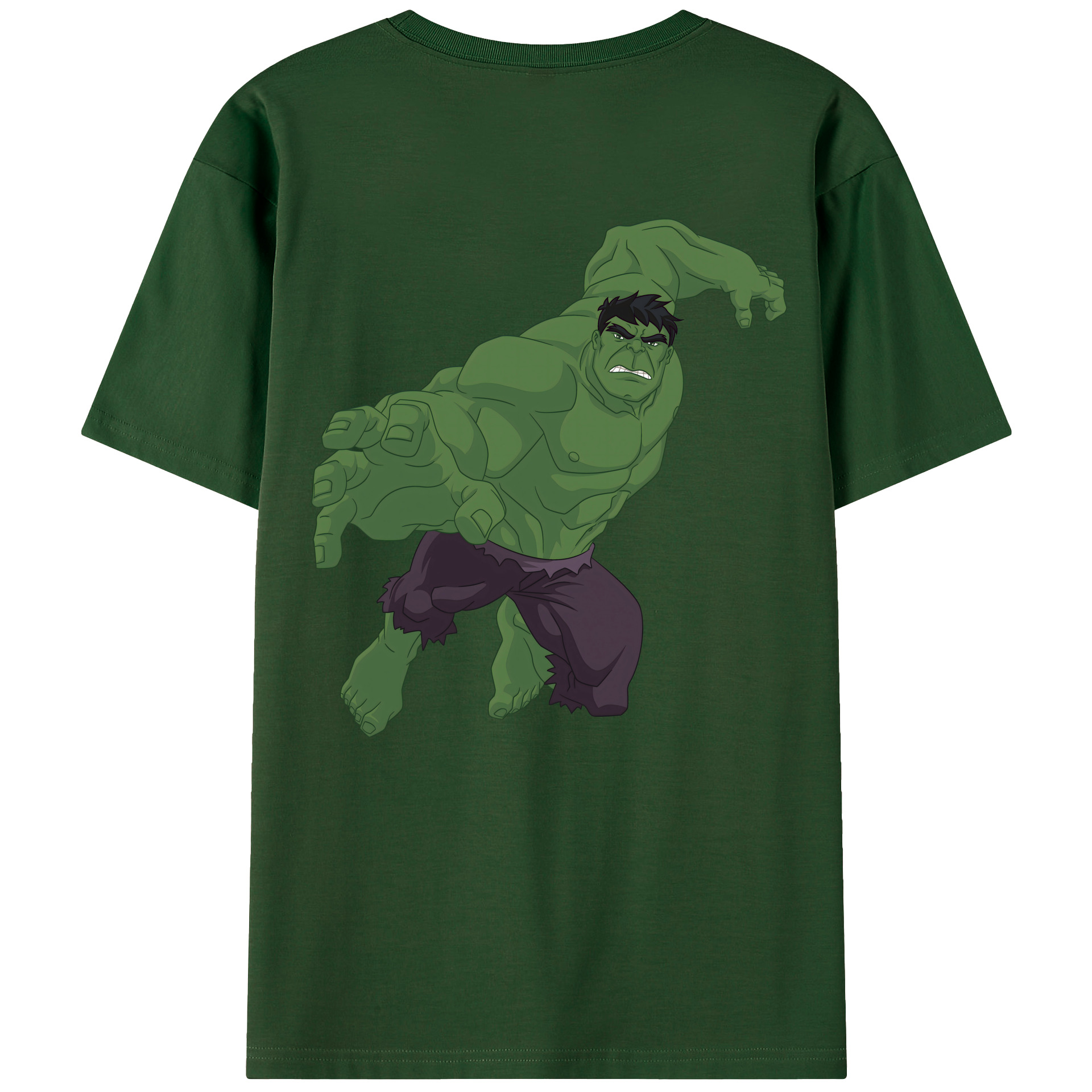 （画像用） アベンジャーズ The Avengers 綿100％半袖Tシャツ（背面プリント）